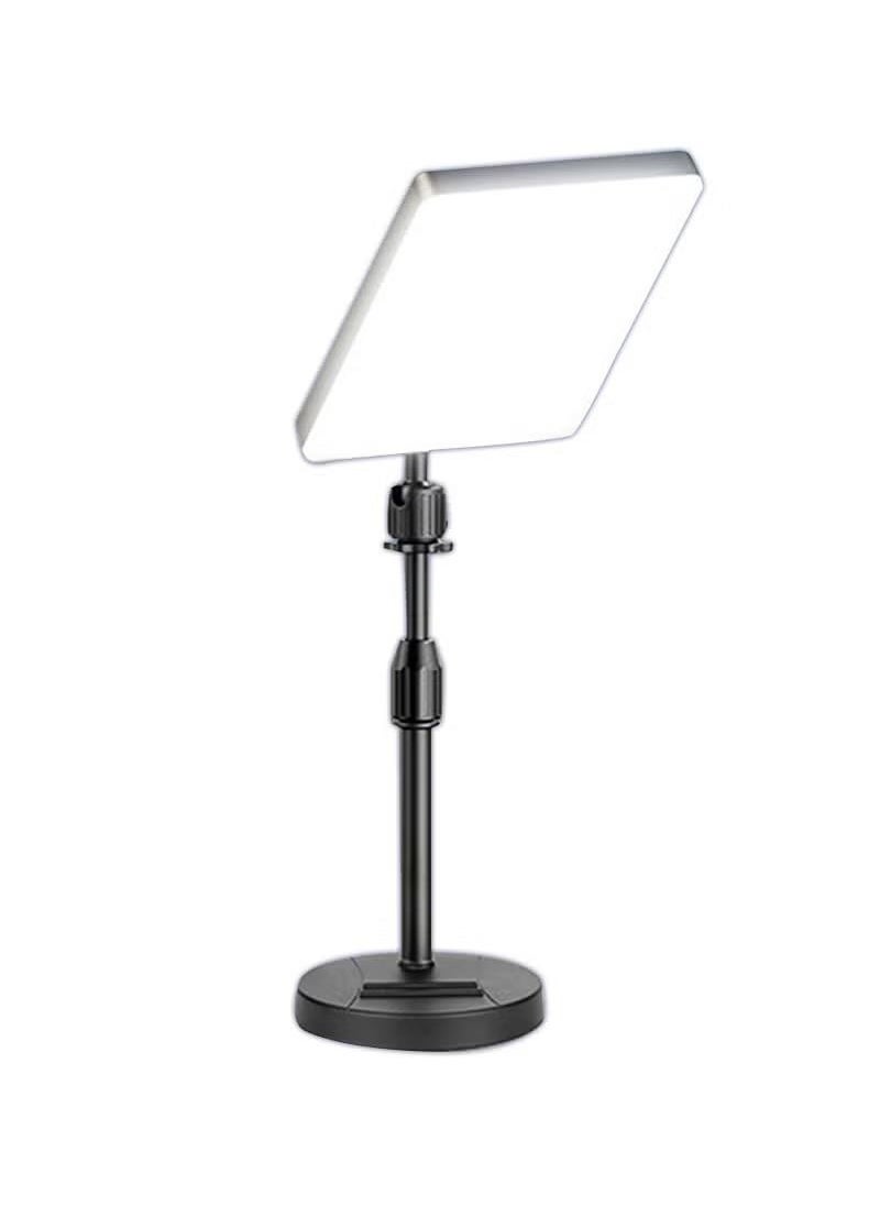 XiuWoo 11 Inch LED Video Fill Light Kit, 2800-5600K 3 Colors Dimmable Photography Light with Desktop Stand for Video Photography  - Image 1