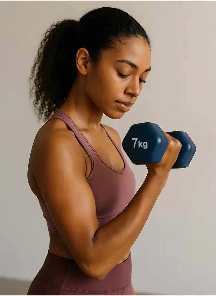 GRIT GRIT Vinyl Dumbbell Pair - 3 kg  - Image 2