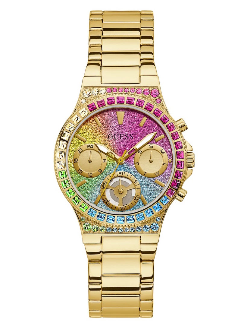 GUESS Women's Quartz Watch with Stainless Steel Strap GW0258L1 - Image 1