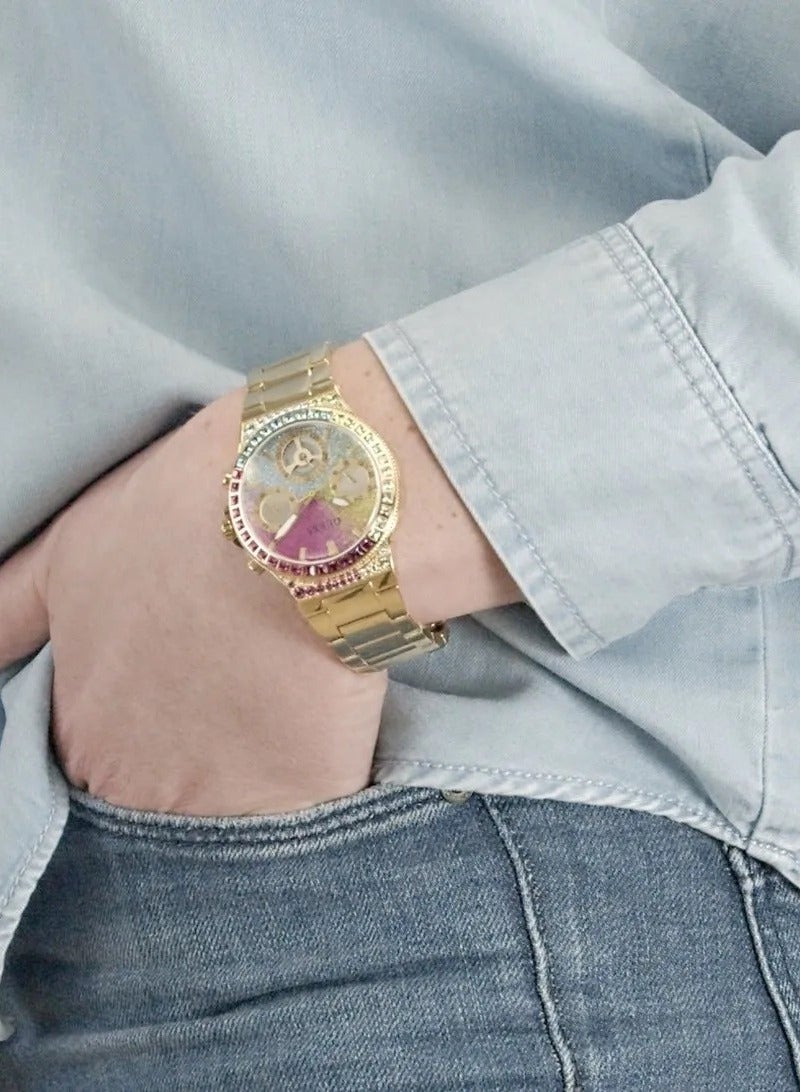 GUESS Women's Quartz Watch with Stainless Steel Strap GW0258L1 - Image 4