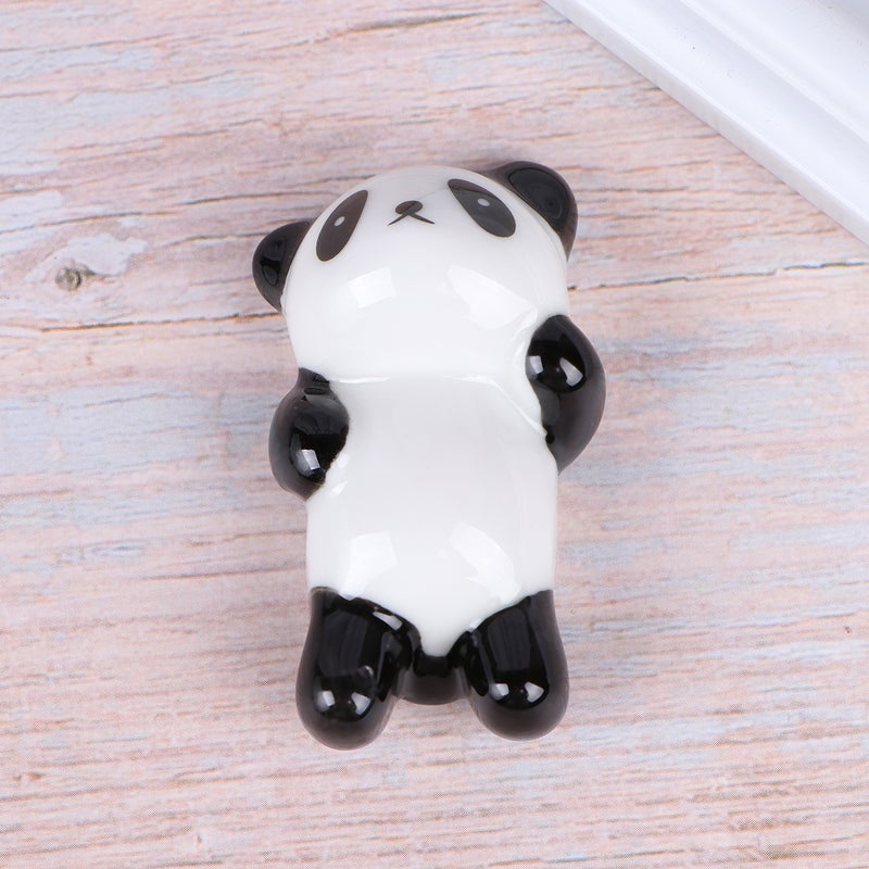 10 PCS Japanese Style Lovely Panda Ceramic Chopsticks Holder Animal Cutlery Holder for Daily Use Home Restaurant - Image 4