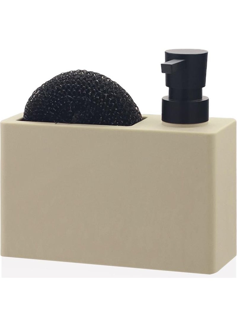 THE MIA - Plain Liquid Soap Dispenser Beige - Image 1