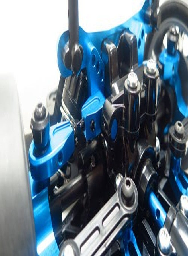Yeah Racing Aluminum Adjustable Front Upper Arm Set For Tamiya TT02 #TT02-003BU - Image 5