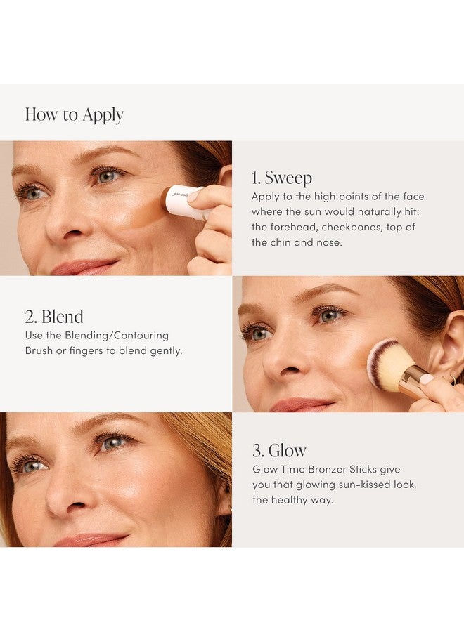 jane iredale Glow Time Bronzer Stick | Creates a Sculpted, Sun-kissed Look | Infused with Natural Ingredients and Skin-boosting Botanicals - Sizzle - Image 5