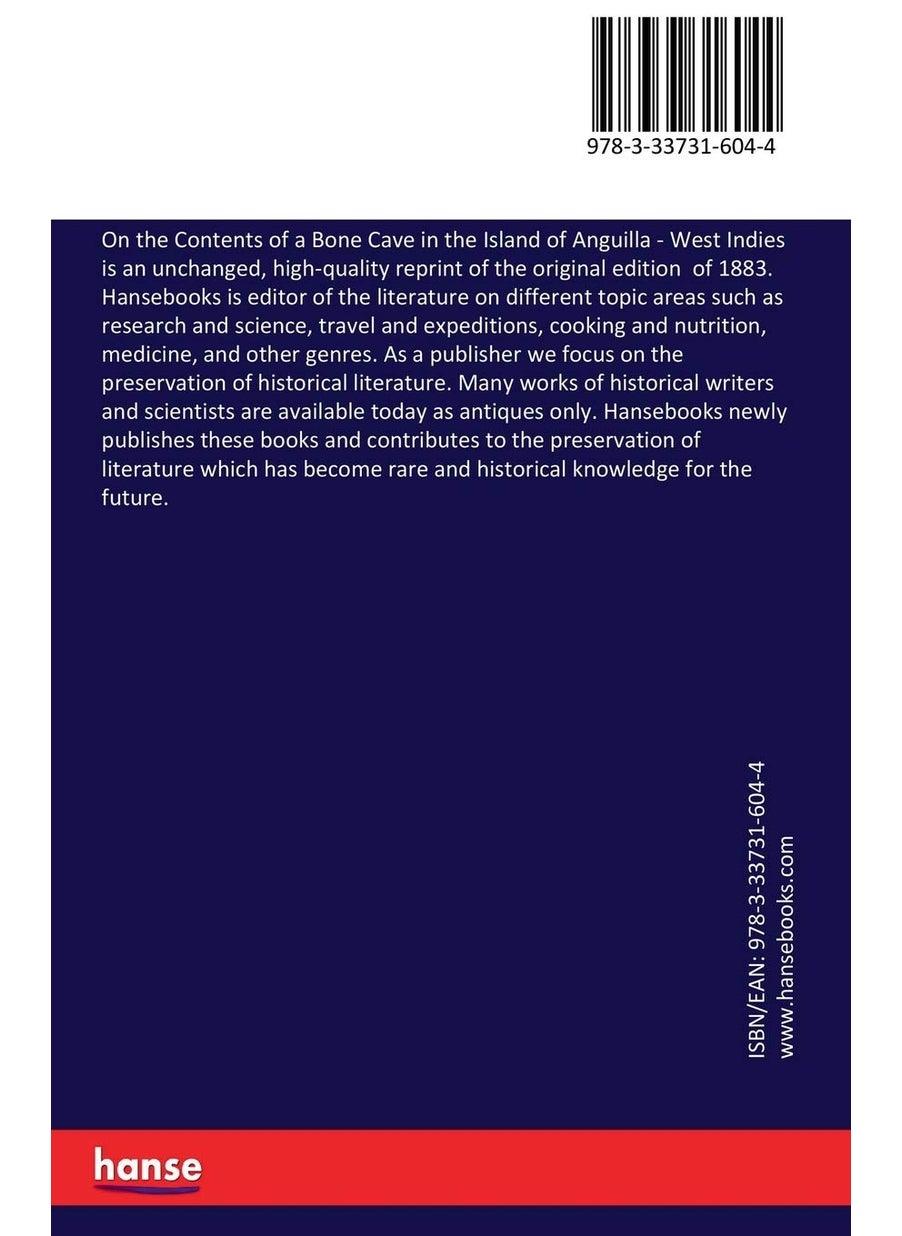 On the Contents of a Bone Cave in the Island of Anguilla: West Indies  - Image 2