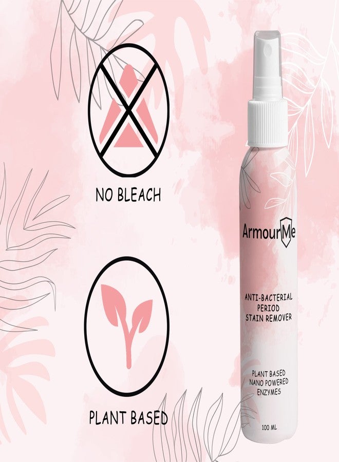 ArmourMe Antibacterial Period stain remover, Enzyme-Based stain remover for Clothes, New and Old Laundry,Blood Spot Cleaner,Plant-Based,Undergarments and Clothing Stain Remover. - Image 3