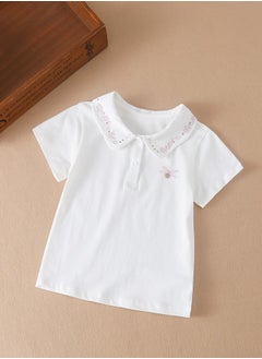 Girls' Summer Short Sleeve Polo Shirt - pzsku/ZA420CD372B76C6167127Z/45/_/1735542131/beea7921-6b33-4115-92de-8577bd5050da