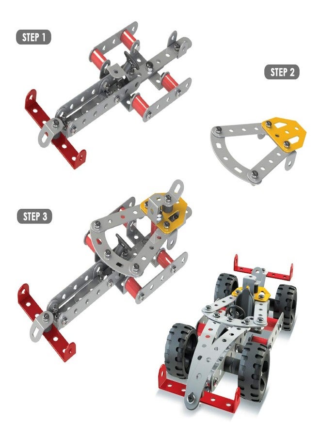 Mechanix-3 Smart Bag STEM Toy, Building and Construction Set for Boys and Girls Age 7+ Years - Image 3
