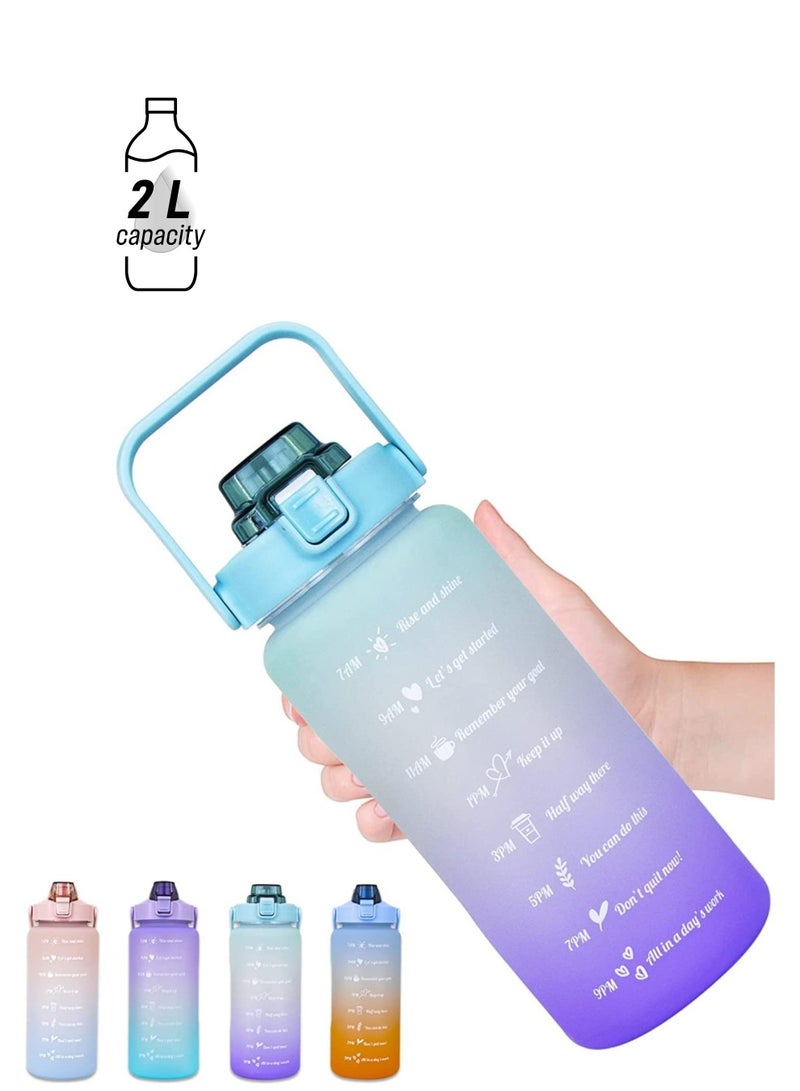 Cool Baby COOLBABY 2L  Water Bottle With Straw And Handle - Image 1