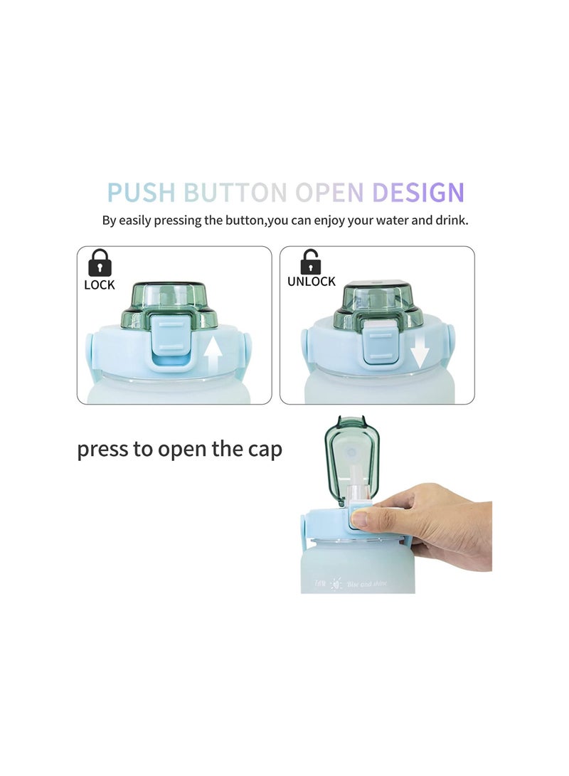 Cool Baby COOLBABY 2L  Water Bottle With Straw And Handle - Image 4