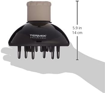 Termix Spiked Hairdryer Diffuser Termix Universal Adjustable Diffuser 100 Percent adjustable so you can choose the opening of the perforation Black Colour - Image 3