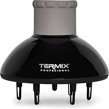 Termix Spiked Hairdryer Diffuser Termix Universal Adjustable Diffuser 100 Percent adjustable so you can choose the opening of the perforation Black Colour - Image 5