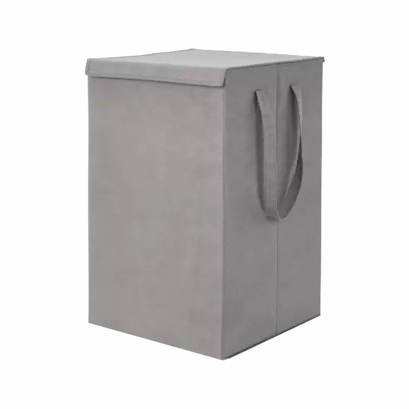 SH.NASIMA MANUFACTURER Sh NasimaNon Woven Foldable 70 Ltrs Laundry BagStorage BasketBin with Lid and Handle for Washing Clothes Baby Toys Box Dirty Dress Pack of 1  - Image 1