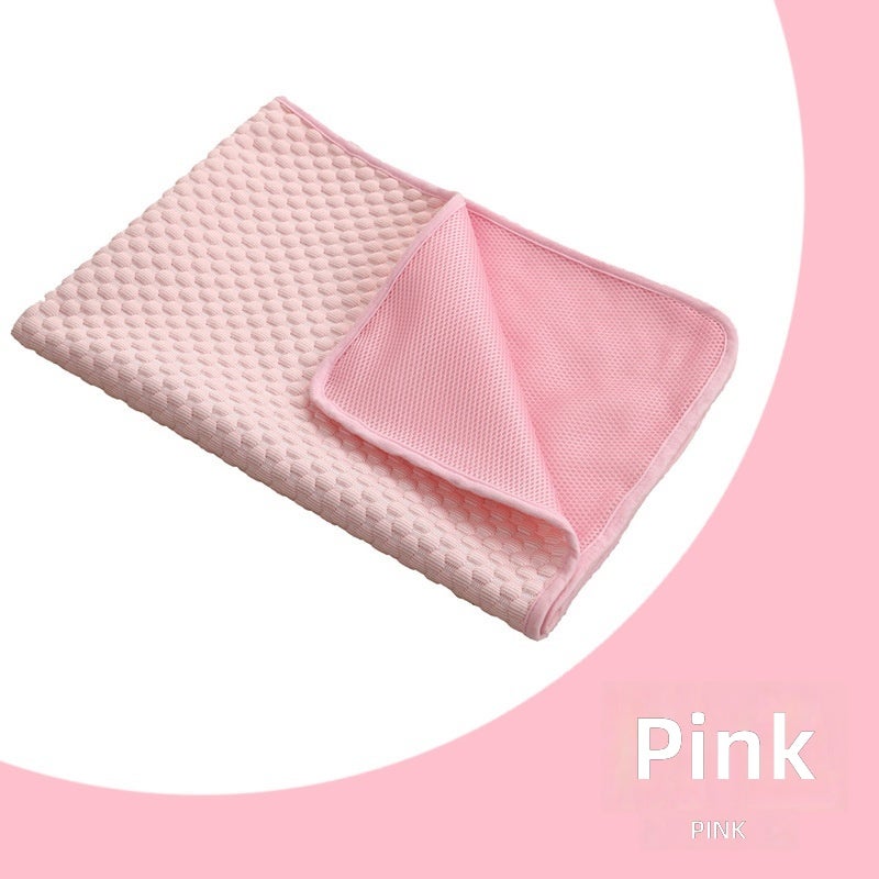PET DOG ICE SILK COOL MAT - Summer Pet Bed for Dogs and Cats, Breathable & Washable - Image 1