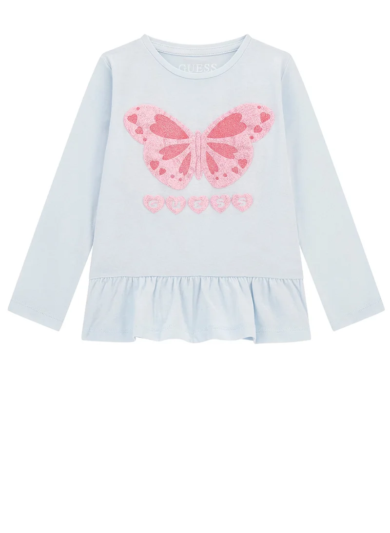 جس Kids Graphic Crew Neck T-Shirt
