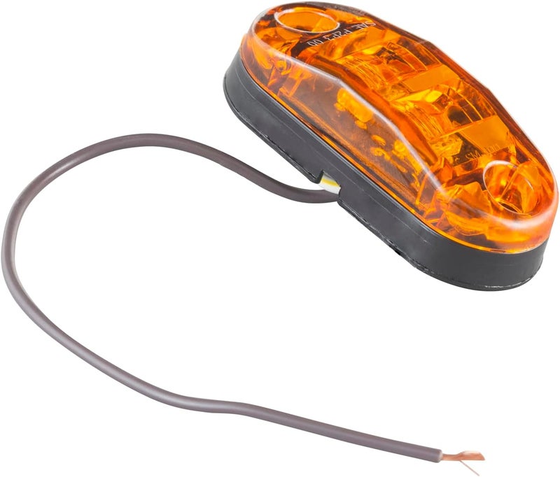 Grote ضوء علامة LED بيضاوي Grote 47013 - برتقالي - Image 1