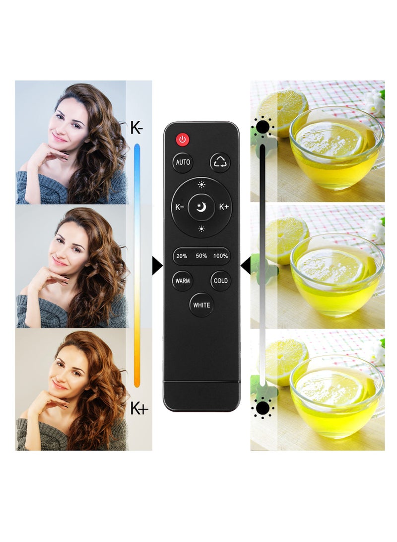 كيبول طقم إضاءة سوفت بوكس، إضاءة استوديو تصوير مع عاكس 19.7 × 27.5 بوصة ومصباح 3 ألوان بدرجة حرارة 85 وات مع جهاز تحكم عن بعد، معدات استوديو تصوير احترافية لتسجيل الفيديو والبث المباشر - Image 2