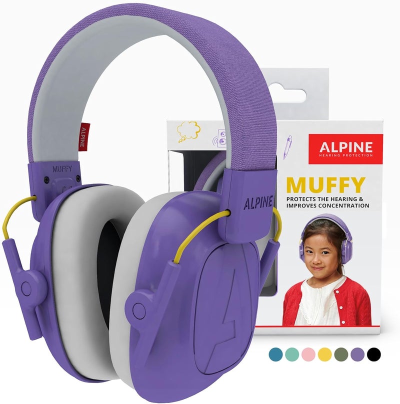 Alpine Muffy Noise Cancelling Headphones for Children aged 3 to 16 Years – Superior Quality Children's Noise Cancelling Headphones – Comfortable Hearing Protection with Adjustable Headband - Image 1