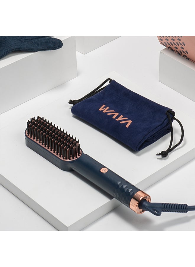 WAYA - Waya Styler Mini is a small-sized heat styling brush for a more natural, thick look - Image 1