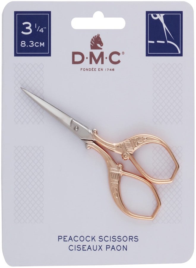 DMC Peacock Embroidery Scissors 3.75" - Image 1