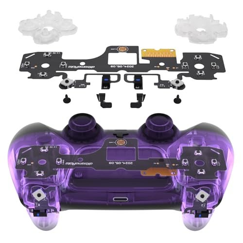 eXtremeRate Light Version Whole Clicky Kit V2 for PS5 Controller BDM-050 Shoulder Face Buttons, Micro Switch L2R2 Clicky Hair Trigger Kit and Tactile L1R1 Face Buttons Mouse Click for PS5 Controller - Image 4
