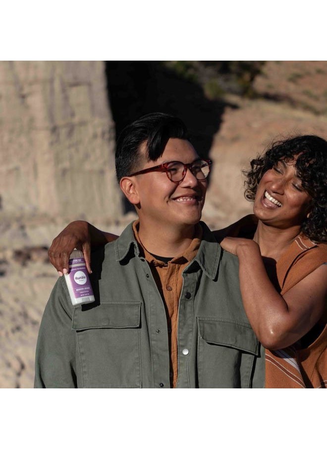 HUMBLE SIMPLE AND TRUE. - HUMBLE BRANDS Original Formula Aluminum-free Deodorant. Long Lasting Odor Control with Baking Soda and Essential Oils, Mountain Lavender, Pack of 1 - Image 1
