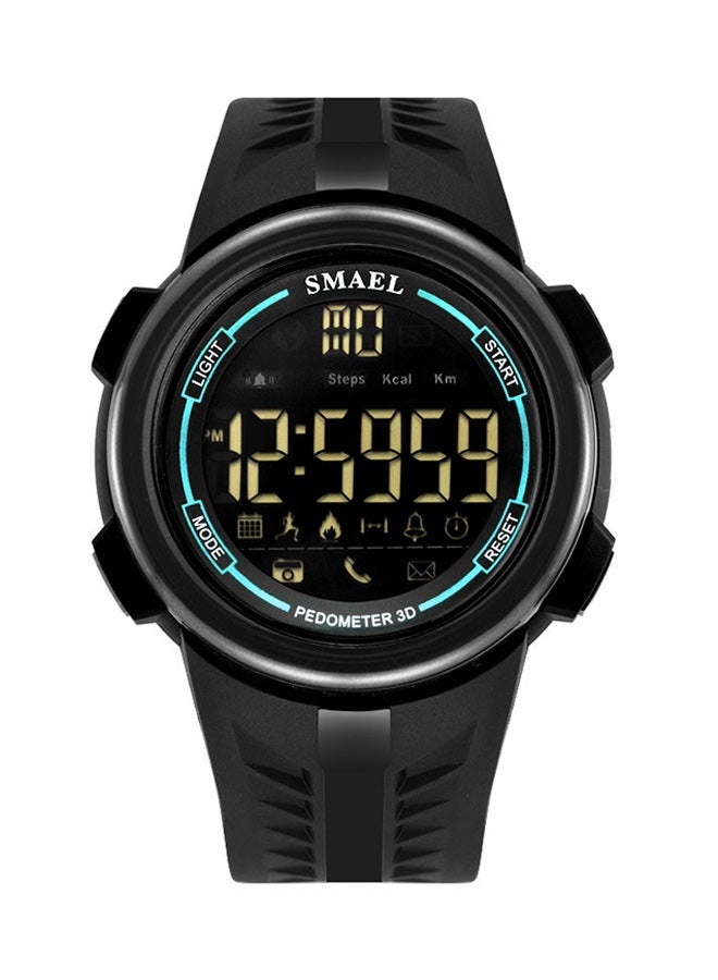 NIBEMINENT unisex Water Resistant Rubber Digital Watch 1703