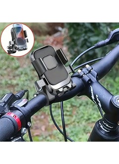 Toyfest 360 Degree Rotatable Handlebar Version Phone Holder for Motorbike, Motorcycle, Bicycle, Scooter  - Image 1