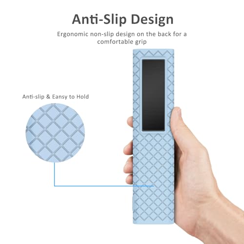 RAYA Silicon Protective Case Cover Compatible with Samsung Smart TV Remote Control 2022-2026 TM2280E QLED TV BN68-13897A [Remote NOT Included] (Sky Blue) - Image 5