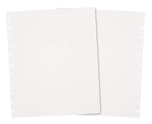 Talia Discbound Notbook - Cover and Disc Set (Set 1 (3pk), Letter Set) - Strong Purple, White, Energetic Turquoise - Image 2
