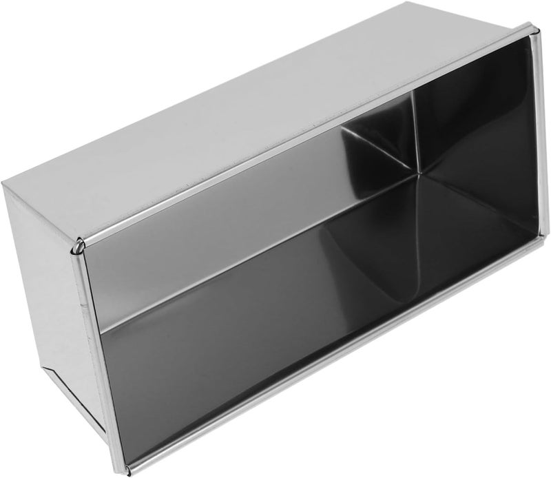 DOITOOL Stainless Steel Baking Mold Square Toast Pan Nonstick Bread Loaf Pan for Oven Baking Home Kitchen Use - Image 1