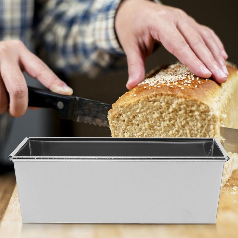 DOITOOL Stainless Steel Baking Mold Square Toast Pan Nonstick Bread Loaf Pan for Oven Baking Home Kitchen Use - Image 5