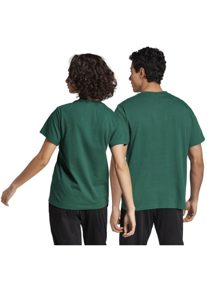 Adidas adidas SAUDI TEE Green Training T-SHIRTS for Unisex - 3XS - Image 3