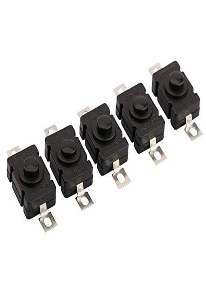 UNIVERSAL HUB Self Locking Switch DC 260V 1.5 A Tactile Tact Switch 2Pin On Off Push Button Switch DIY Electronics Accessories 20-Pcs - Image 1