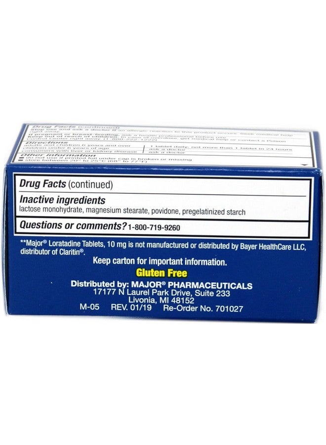 MAJOR Allergy and Sinus - LORATADINE 10 MG TAB 90 - Image 4