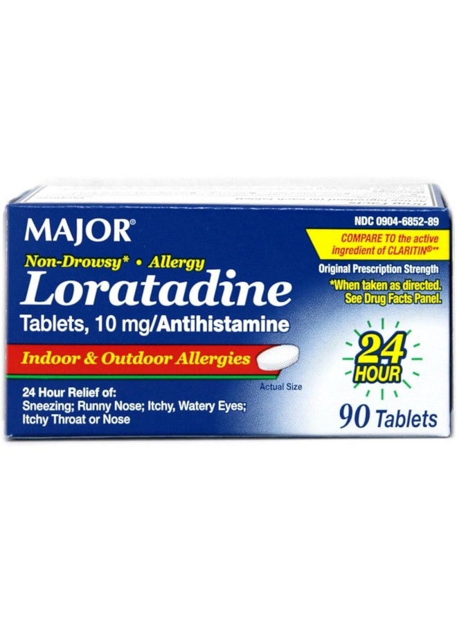MAJOR Allergy and Sinus - LORATADINE 10 MG TAB 90 - Image 1