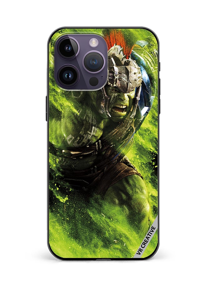 VR CREATIVE Protective Case Cover For Apple iPhone 16 Pro Hulk Design Multicolour - Image 1
