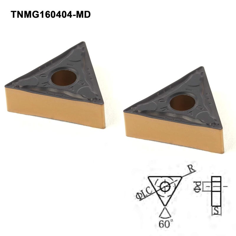 FomaSP TNMG331 / TNMG160404-PM of CNC Carbide Inserts for Steel Turning Cutting Tools, The Chip Breaker PM fit for Semi-Finishing Metal Cutting, 10 PCS. - Image 5