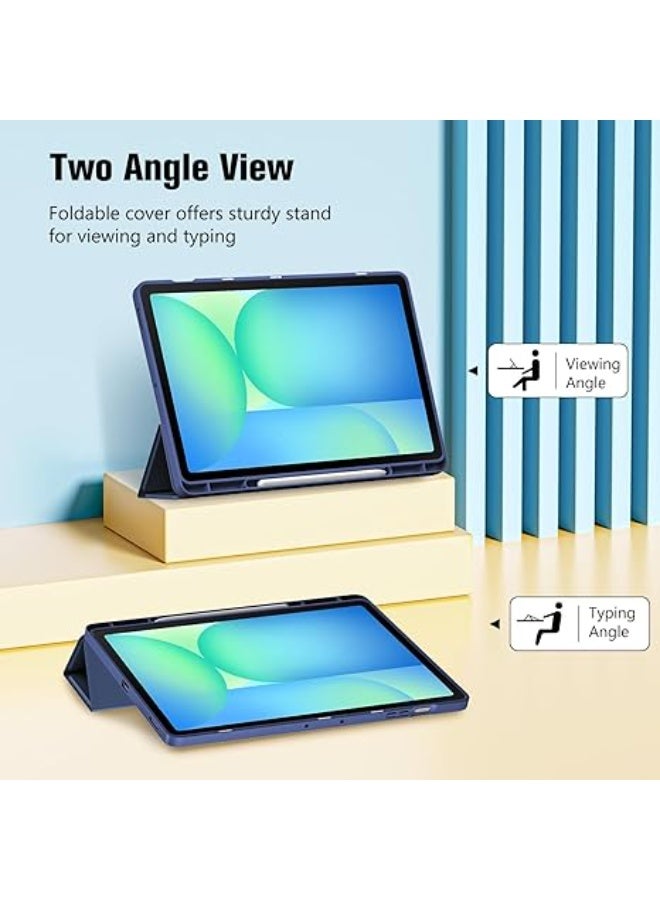 "Galaxy Tab S10 FE Plus 5G 13.1 Inch Slim Protective Case with S Pen Holder, Heat-Resistant Back Cover, Supports Auto Sleep/Wake Function – Shockproof Cover / Protective Case / Galaxy Tab S10 FE Sleeve" - Image 5