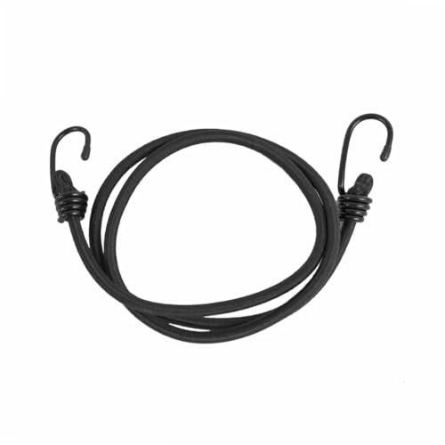 ViaTerra Bungee Cord Tie Down Rope | Adjustable Elastic Motorcycle Luggage Rope with Steel Hooks (2 Feet) - Image 3