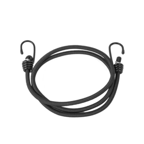 ViaTerra Bungee Cord Tie Down Rope | Adjustable Elastic Motorcycle Luggage Rope with Steel Hooks (2 Feet) - Image 4
