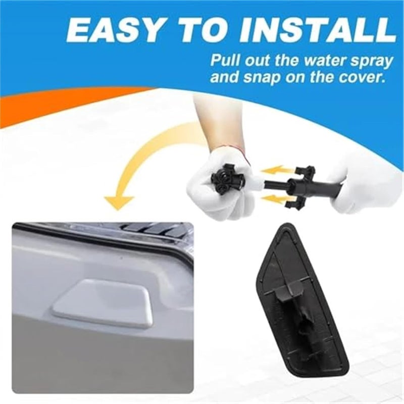 Wivplex Headlight Washer Nozzle Cover for Subaru Legacy - Image 5