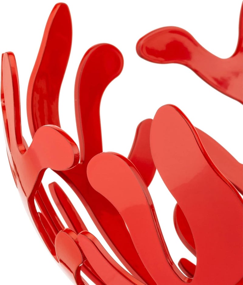 Alessi Mediterraneo 814Inch Fruit Holder Red - Image 3