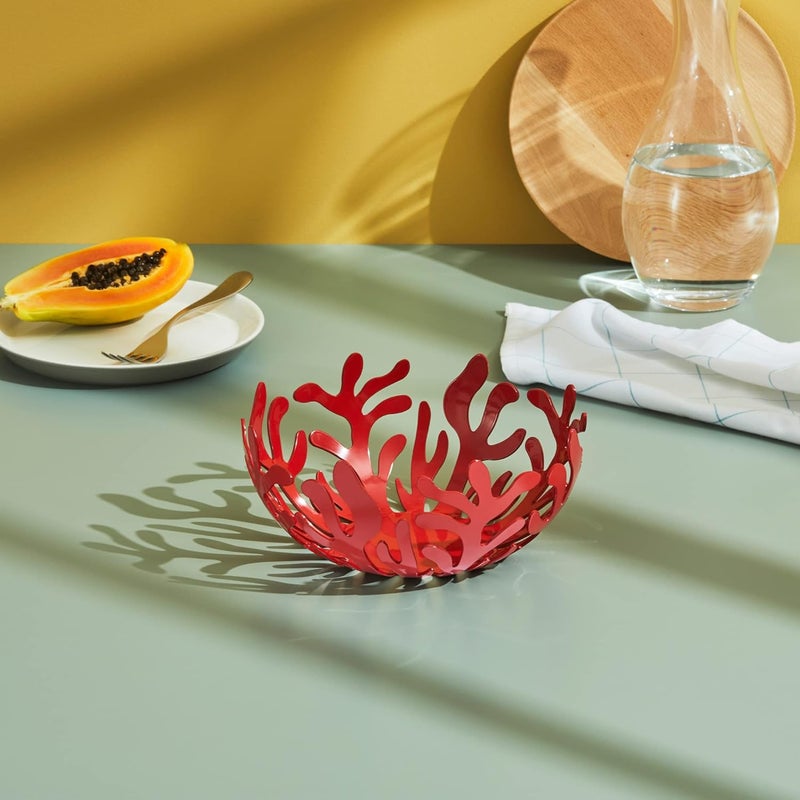 Alessi Mediterraneo 814Inch Fruit Holder Red - Image 5