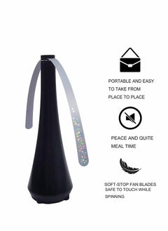 Y&D Fly Repellent Fan Insect Mosquito Automatic Fans Eco-Friendly Portable Table Tabletop Fan Keep Flies Away from Food for Outdoor Indoor Picnic Restaurant Party  - Image 2