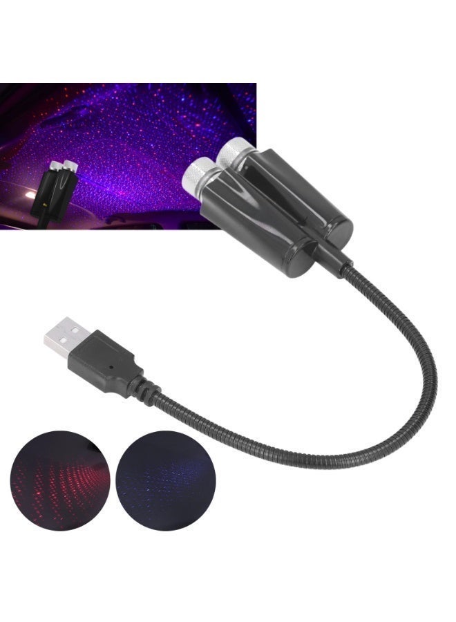 LED Lamp for Displaying Stars on the Car Ceiling, Multi-mode USB Ambient Lighting with Voice Control and Breathing Mode for Rooms and Parties - Image 3