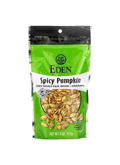 Eden Foods Eden Foods, Organic, Spicy Pumpkin Dry Roasted Seeds, 4 oz (113 g)  - Image 1