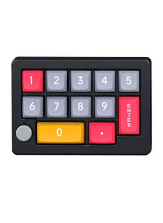 MKESPN 13 Keys RGB Multi-Function Macro Programming Mechanical Keypad Wired With Knob Keyboard(Black) - pzsku/ZA422E3EAD30C3084BA49Z/45/_/1731446437/36911a35-a875-4f01-b84e-9cbb0186b181