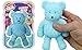 Ja-Ru JARU Jumbo Squishy Gummy Bear Toy 1 Blue Bear Mochi Squishy Toys for Kids Animal Squeeze Toy Stress Relief Fidget Toys Party Favors Easter Basket Stuffers Blue37111s - Image 2