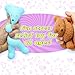 Ja-Ru JARU Jumbo Squishy Gummy Bear Toy 1 Blue Bear Mochi Squishy Toys for Kids Animal Squeeze Toy Stress Relief Fidget Toys Party Favors Easter Basket Stuffers Blue37111s - Image 4